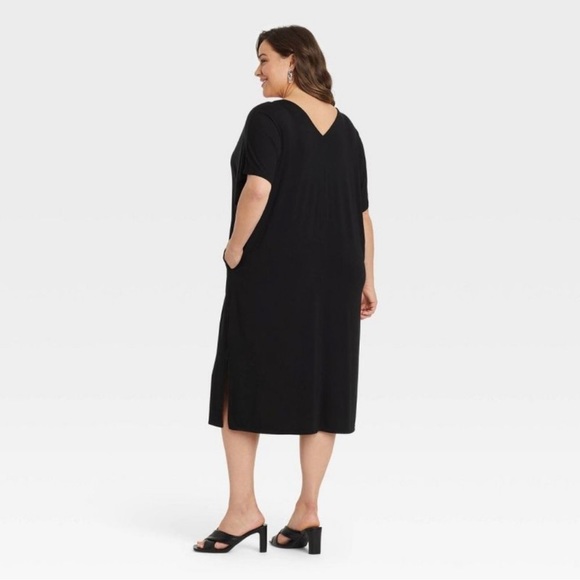 Ava Shift Dress in Cotton Woven - Final Sale